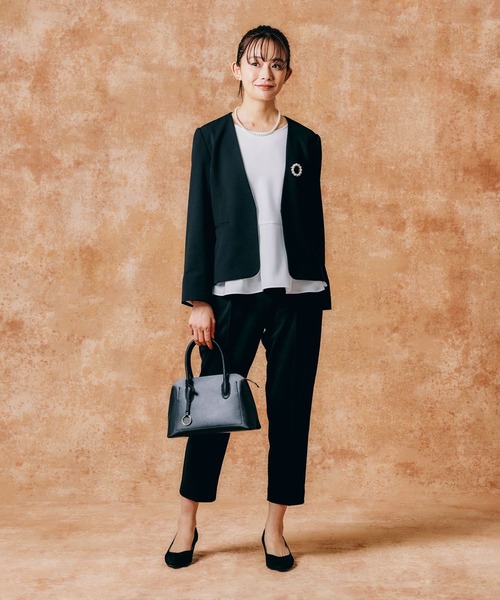 「GLOBAL WORK」 セットアップ LARGE ネイビー レディースの画像