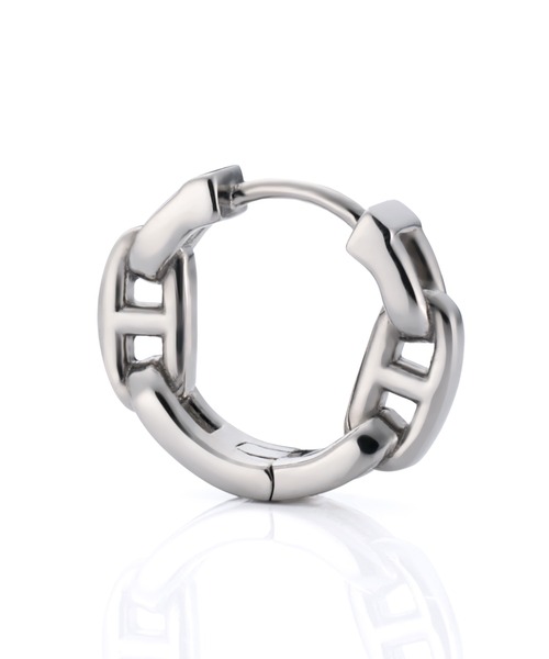 「LION HEART」 ピアス(片耳用) ONE SIZE シルバー メンズ_画像3