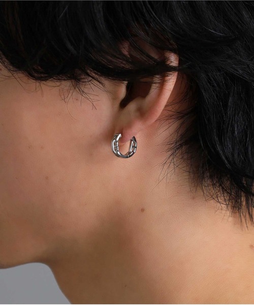 「LION HEART」 ピアス(片耳用) ONE SIZE シルバー メンズ_画像9