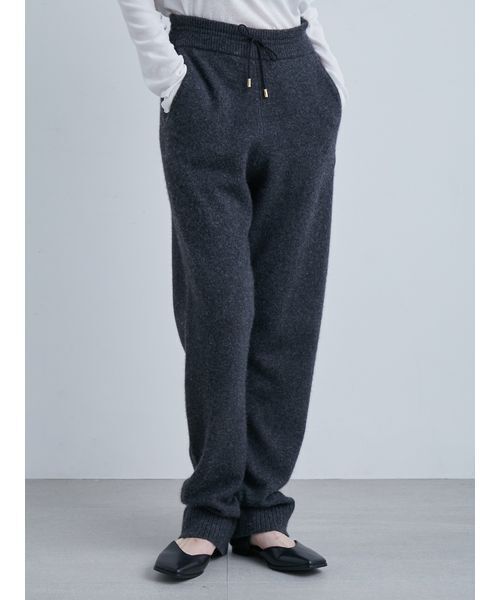 「MIESROHE」 イージーパンツ F イエロー レディース_画像9