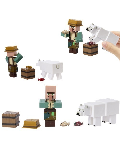 フィギュア マインクラフト ベーシックフィギュア 2体セット アソート