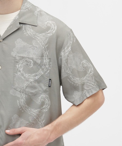 AVIREX（アヴィレックス） シャツ ALOHA SHIRT ”KOMAINU” / アロハ