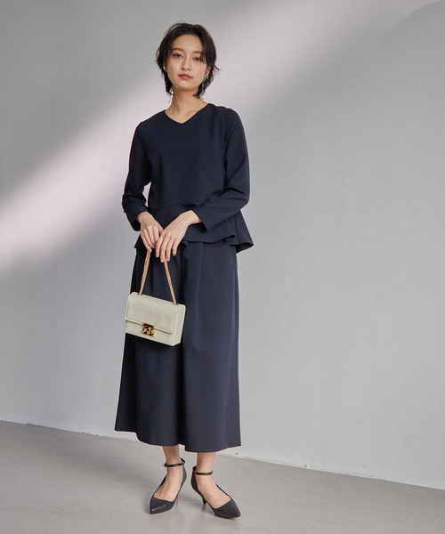 「Dorry Doll」 長袖ブラウス M ライトグレー レディース_画像8