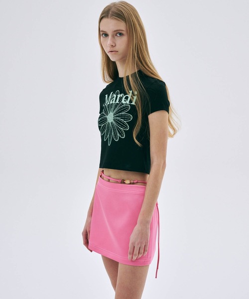 「Mardi Mercredi」 半袖Tシャツ FREE ネイビー レディース_画像8