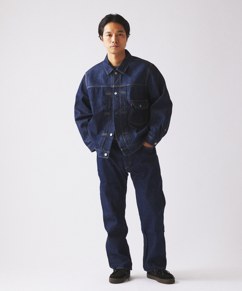 ジーンズ 「L30」LEVI’S(R)/リーバイス(R) 別注 501(R) セルビッジ リジッド メンズの画像