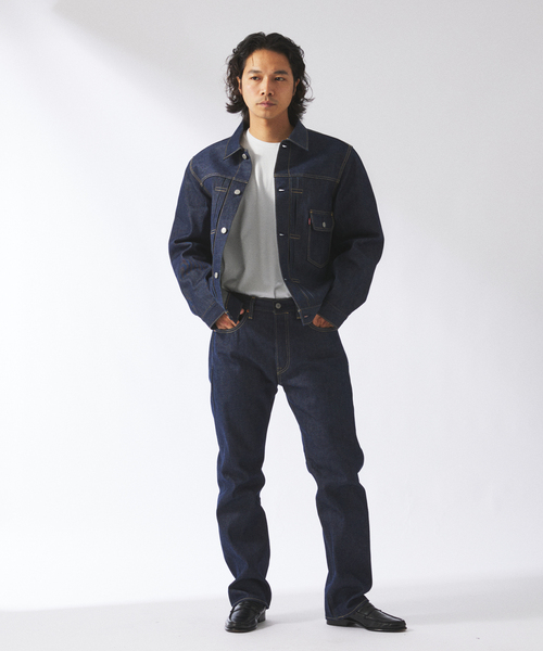 ジーンズ 「L30」LEVI’S(R)/リーバイス(R) 別注 501(R) セルビッジ リジッド メンズの画像