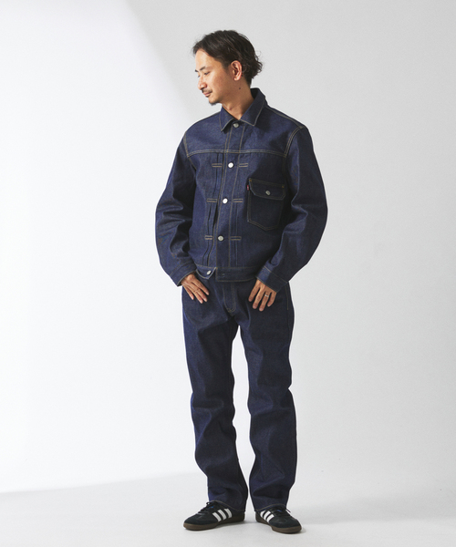 ジーンズ 「L30」LEVI’S(R)/リーバイス(R) 別注 501(R) セルビッジ リジッド メンズの画像