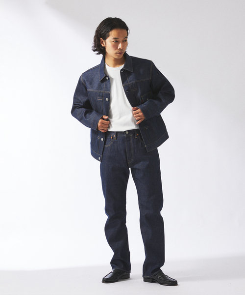 ジーンズ 「L30」LEVI’S(R)/リーバイス(R) 別注 501(R) セルビッジ リジッド メンズの画像