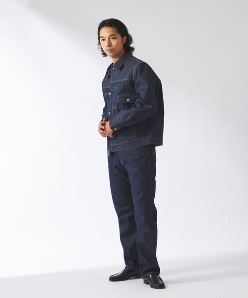 ジーンズ 「L30」LEVI’S(R)/リーバイス(R) 別注 501(R) セルビッジ リジッド メンズの画像