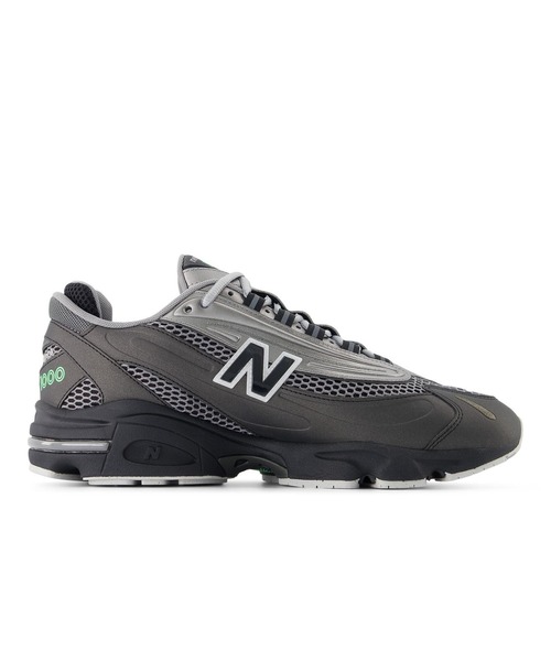 「New Balance」 ローカットスニーカー 29.0cm ブラック メンズ_画像2