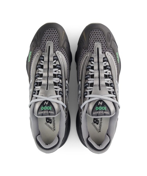 「New Balance」 ローカットスニーカー 29.0cm ブラック メンズ_画像3