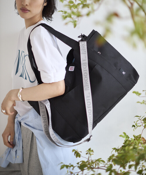 「FREAK'S STORE」 「ROOTOTE」2WAYバッグ ONE SIZE グレー レディース_画像7