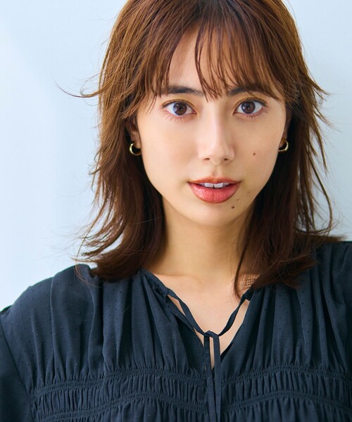「UNFILO」 長袖ブラウス MEDIUM ブラック レディース_画像3