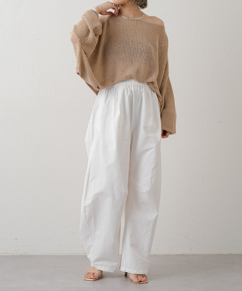 「Omekashi」 チノパンツ 38 ベージュ レディース_画像4
