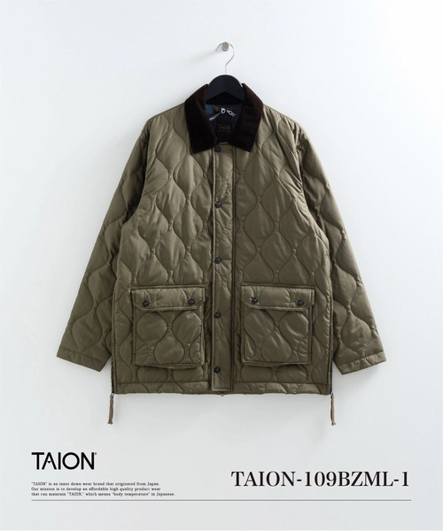 TAION 迷彩ダウンジャケット TAION（タイオン） ダウンジャケット ダウン 「」「ユニセックス