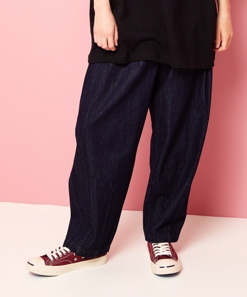 「rehacer」 デニムパンツ SMALL ブルー系その他 メンズ_画像3