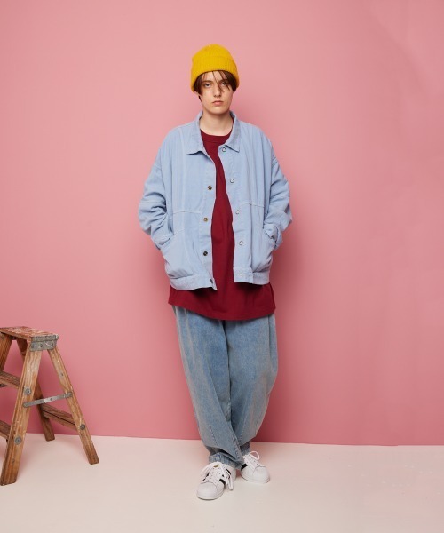 「rehacer」 デニムパンツ SMALL ブルー系その他 メンズ_画像7
