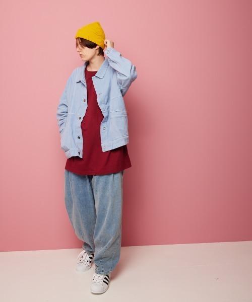 「rehacer」 デニムパンツ SMALL ブルー系その他 メンズ_画像8