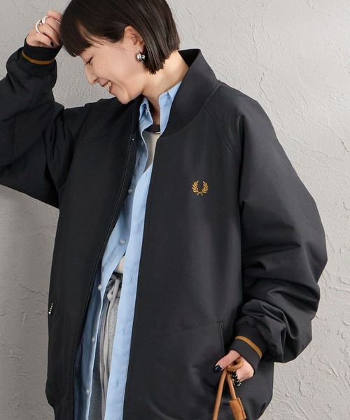 Fred Perry フレッドペリーブルゾンボンバージャケット 38 FRED PERRY（フレッドペリー） ブルゾン アウター 「WEB先行予約