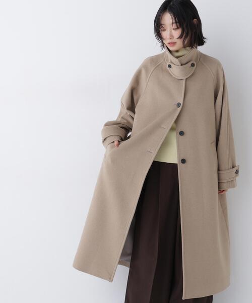 美品！N.ナチュラルビューティーベーシック ロングコート S NATURAL BEAUTY BASIC（ナチュラルビューティーベーシック） ステン