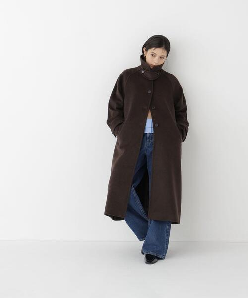 新品　ナチュラルビューティーベーシック　ステンカラーコート NATURAL BEAUTY BASIC（ナチュラルビューティーベーシック） ステン