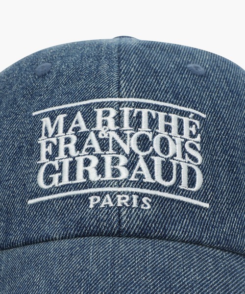 「MARITHE + FRANCOIS GIRBAUD」 キャップ フリー ブルー レディース_画像6