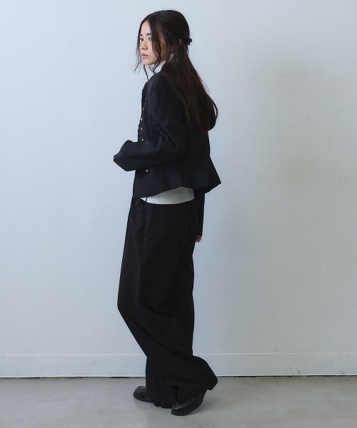 Clum ミリタリージャケット モッズコート power shoulder braid