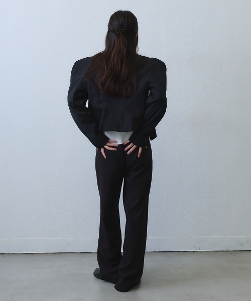 Clum ミリタリージャケット モッズコート power shoulder braid