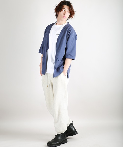 WESTSEA（ウエストシー） カーディガン WEB限定 接触冷感 5分袖 サマー