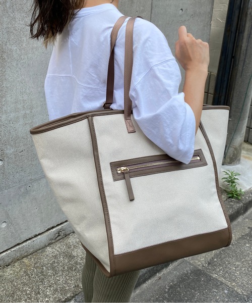 SOLPRESA（ソルプレーサ） トートバッグ ○バイカラー大容量＆軽量
