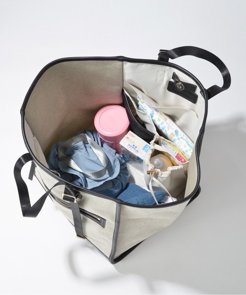 SOLPRESA（ソルプレーサ） トートバッグ ○バイカラー大容量＆軽量