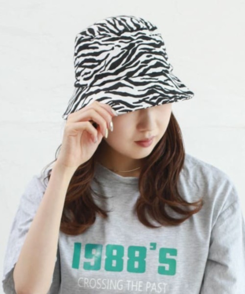 Alite cloth（アリーテクロス） 帽子 ハット アニマル柄バケットハット