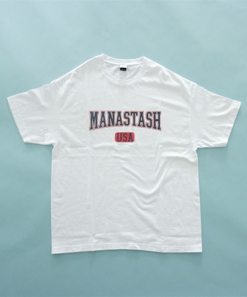 MANASTASH tシャツ MANASTASH/マナスタッシュ USA LOGO SS TEE