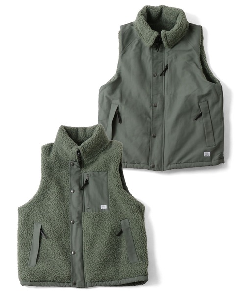 gym master（ジムマスター） ベスト ジレ リバーシブルマウンテン