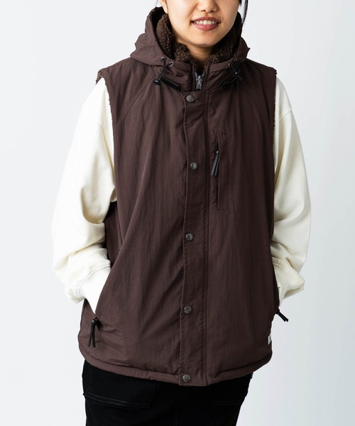 gym master（ジムマスター） ベスト ジレ リバーシブルマウンテン