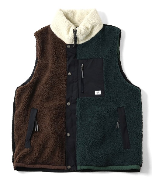 gym master（ジムマスター） ベスト ジレ リバーシブルマウンテン