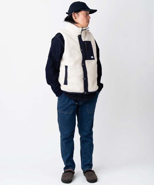 gym master（ジムマスター） ベスト ジレ リバーシブルマウンテン