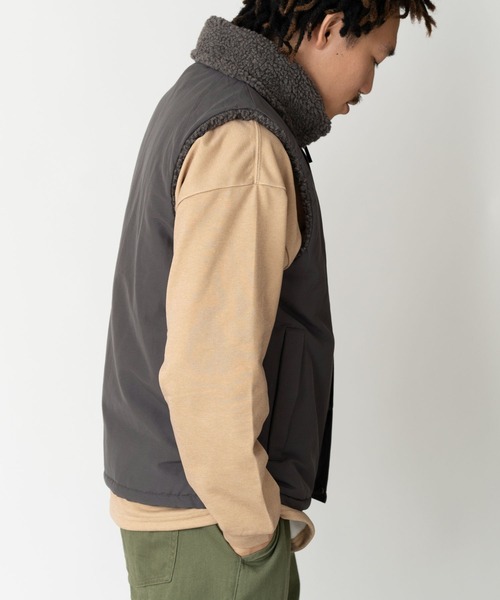 gym master（ジムマスター） ベスト ジレ リバーシブルマウンテン