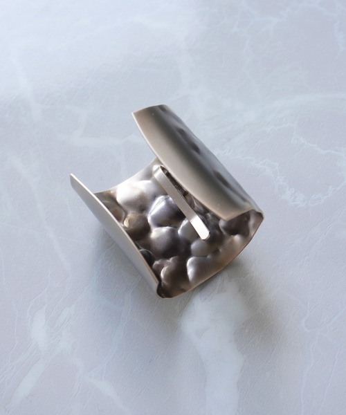 Port（ポート） ヘアピン 艶消し メタル ワイド ポニーフック ヘアカフ