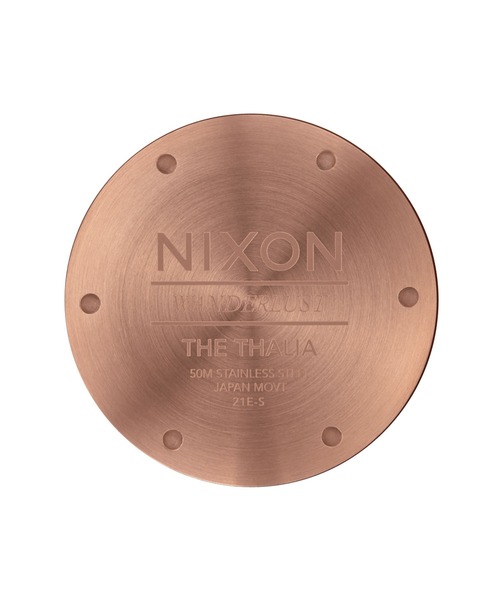 腕時計 「NIXON/ニクソン」Thalia アナログ　電池式  時計　レザーバンド   ビジネスシーンにもおすすめのデザイン レディース メンズの画像