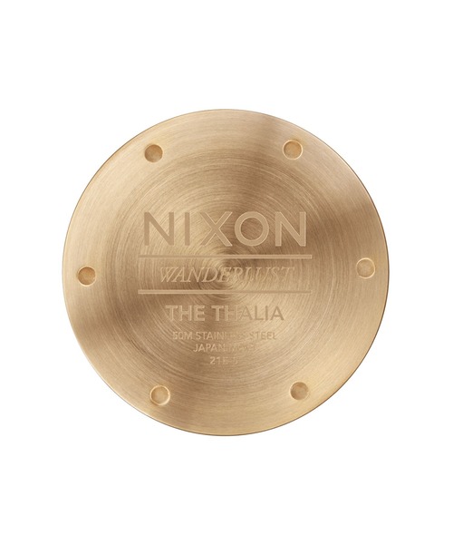 腕時計 「NIXON/ニクソン」Thalia アナログ　電池式  時計　レザーバンド   ビジネスシーンにもおすすめのデザイン レディース メンズの画像