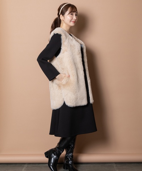 ベスト ジレ リバーシブルファーベスト レディース : ZOZOTOWN ベスト ジレ リバーシブルファーベスト レディース : ZOZOTOWN