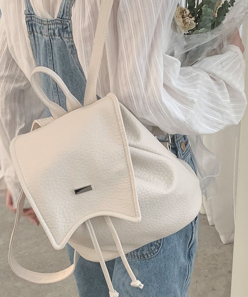 Dewlily デイバック リュック フェイクレザーリュック