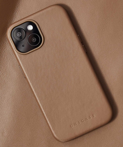 UNiCASE（ユニケース） スマホケース Leather Plain Case iPhone15