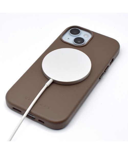 UNiCASE（ユニケース） スマホケース Leather Plain Case iPhone15