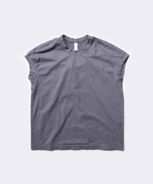 prit Tシャツ prit tシャツ 「 」 リサイクルムラ天竺 フレンチスリーブ