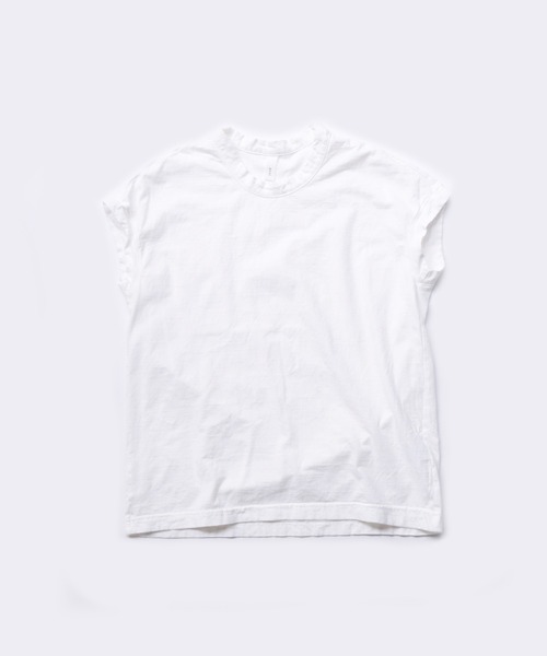 prit Tシャツ prit tシャツ 「 」 リサイクルムラ天竺 フレンチスリーブ
