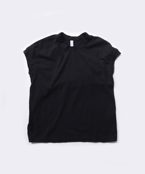 prit Tシャツ prit tシャツ 「 」 リサイクルムラ天竺 フレンチスリーブ