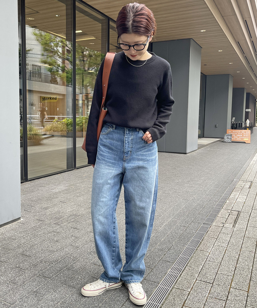 極美品 Spick＆Span 51/2 カーブラインデニム ブルー サイズ28 極美品 Spick＆Span 51/2 カーブラインデニム ブルー サイズ28