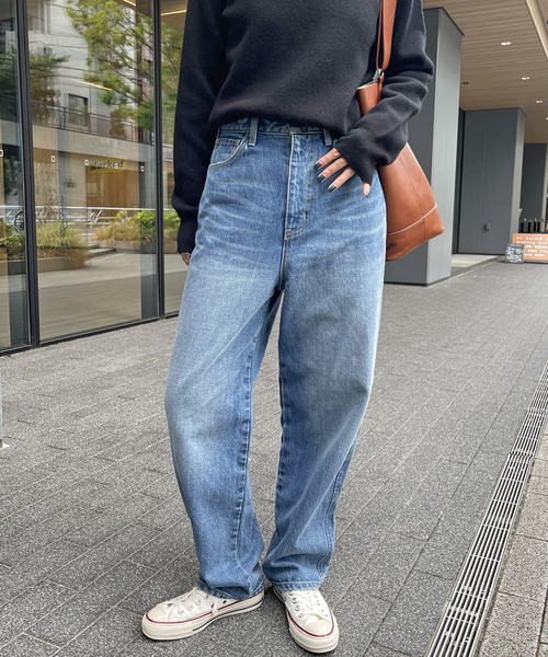 最終値引き¨̮⋆ Spick&Span カーブラインデニム Spick & Span スピックアンドスパン カーブラインデニム - メルカリ